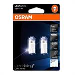 OSRAM LED Family Glühlampe Innenraumleuchte 2er Set W5W 12 V 1 W W2,1X9,5D