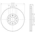 TEXTAR Bremsscheiben 2 Stück