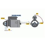 BOSCH Anlasser Starter