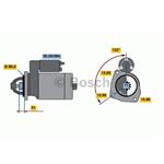 BOSCH Anlasser Starter