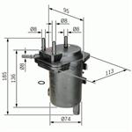 BOSCH Kraftstofffilter