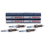 4x Bosch Zündkerze Citroen C4 Dacia Logan Nissan Kubistar Peugeot 307